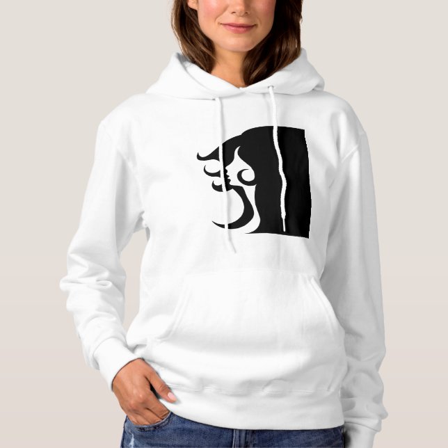 Deco Mod Woman Hoodie (Front)