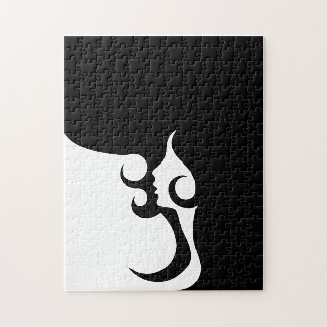 Deco Mod Woman Jigsaw Puzzle (Vertical)