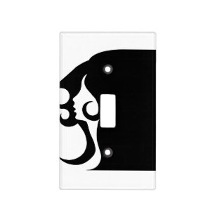 Deco Mod Woman Light Switch Cover