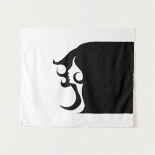 Deco Mod Woman Tapestry