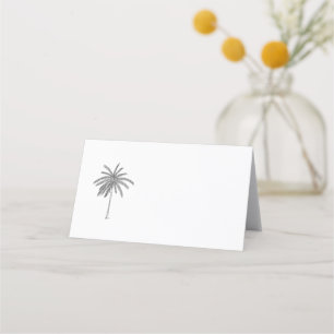 Deco Palm • Minimalist Boho Chic • Destination Place Card