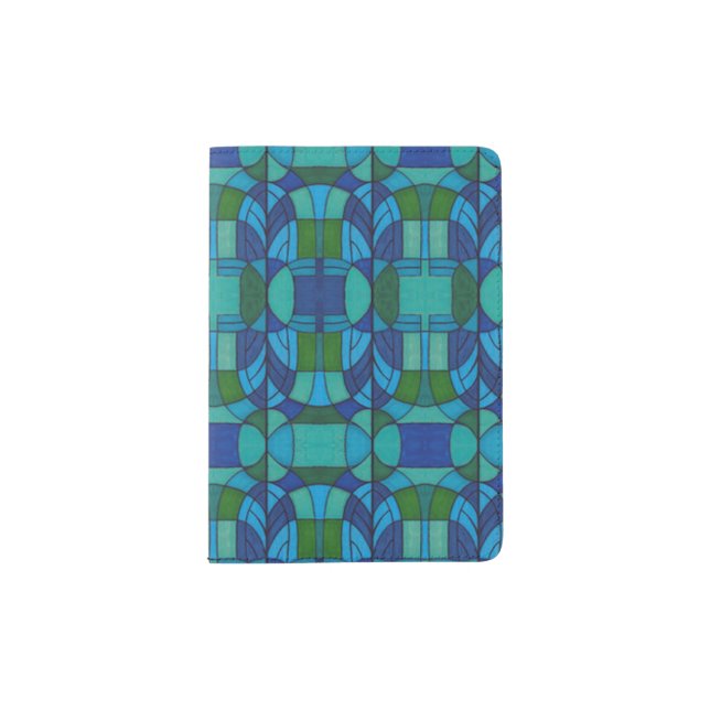 Deco Passport Cover Protector (Front)