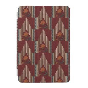 Deco Pattern With Flower And Spire iPad Mini Cover