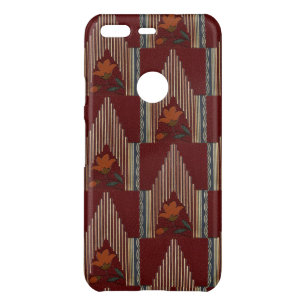 Deco Pattern With Flower And Spire Uncommon Google Pixel Case