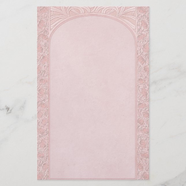 Deco Pink - Stationery (Front)