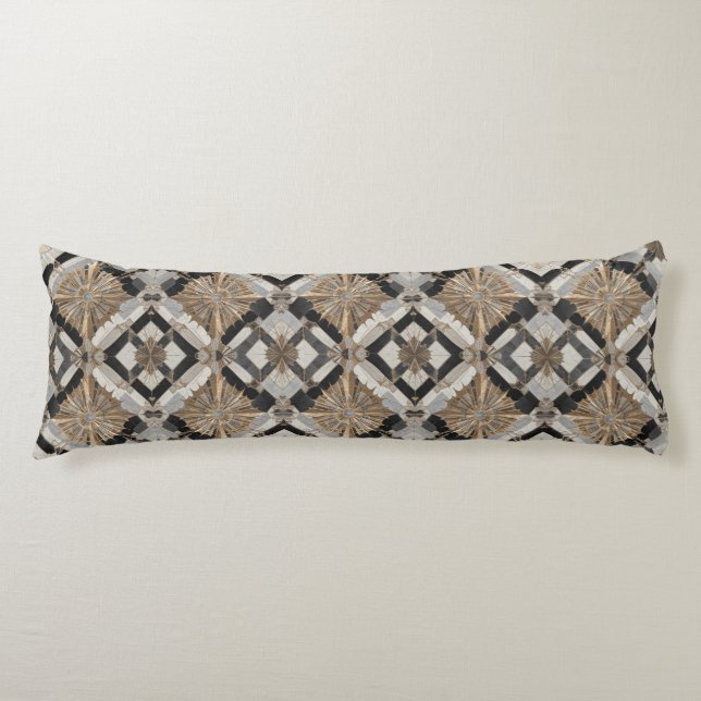 Deco Rhomb Body Pillow (Front)