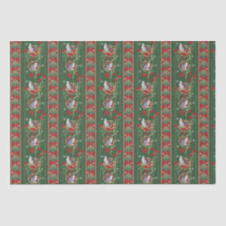 Deco-style Christmas Cats Tissue Paper