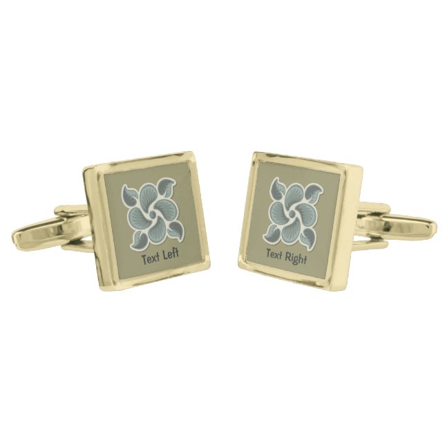 Deco Tile 2 Cufflinks (Angled)