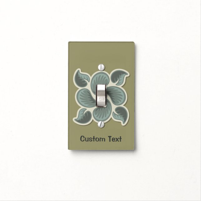 Deco tile 2 light switch cover (In Situ)