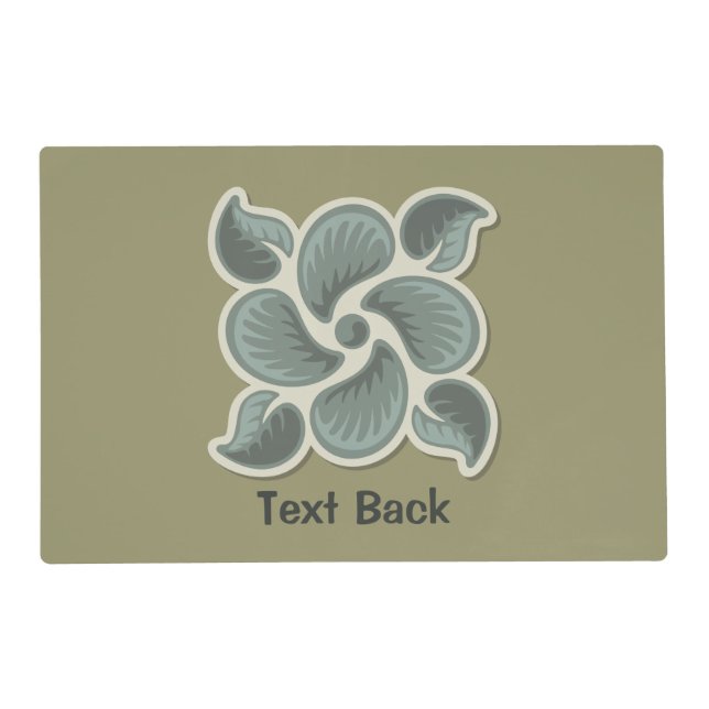 Deco tile 2 placemat (Back)