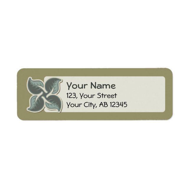 Deco tile 3 label (Front)