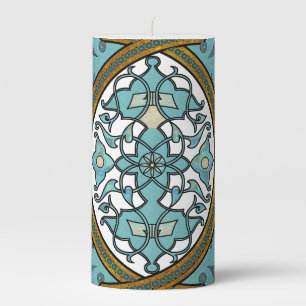 Deco'D Out Pillar Candle