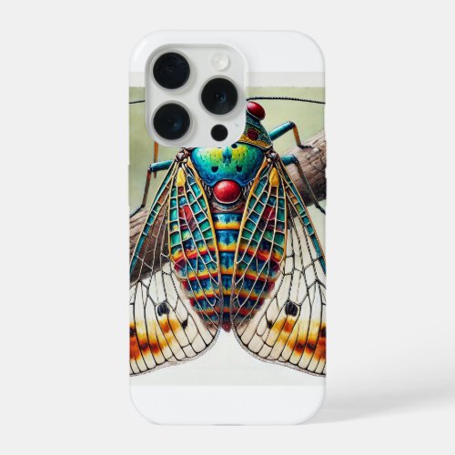 Decodes Insect 040724IREF114 _ Watercolor iPhone 15 Pro Case