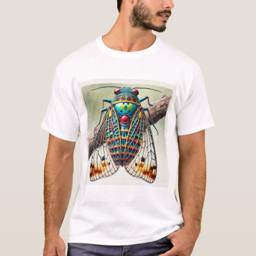 Decodes Insect 040724IREF114 _ Watercolor T_Shirt
