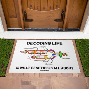 Decoding Life Is What Genetics Is All About DNA Doormat