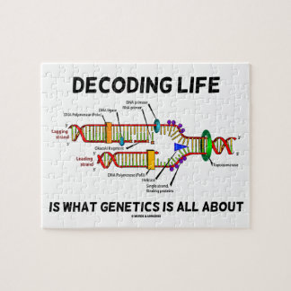 Decoding Life Is What Genetics Is All About Jigsaw Puzzle