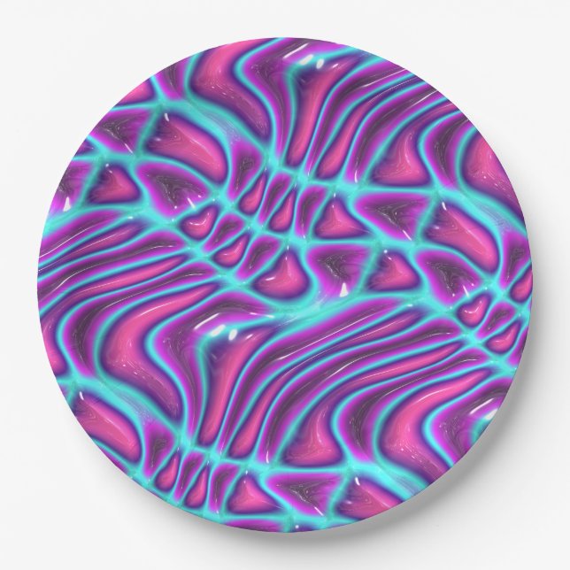 decoglam thermoplastic :  paper plates (Front)