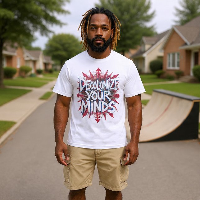 Decolonize Your Minds (Points) T-Shirt (Creator Uploaded)