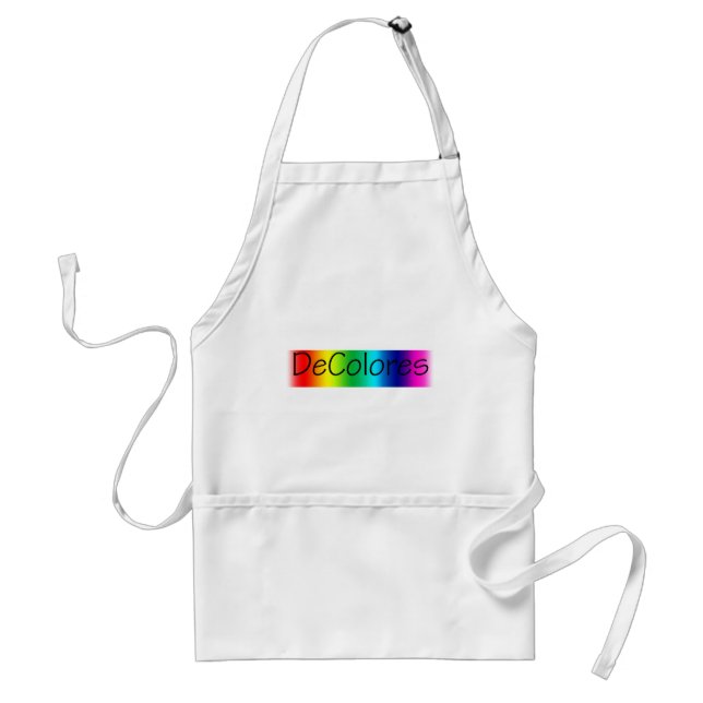 DeColores Adult Apron (Front)