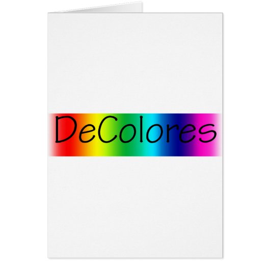 DeColores Cards (Front)