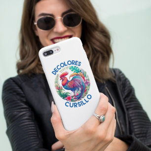DeColores Cursillo Colorful Floral Rooster iPhone 11 Case