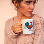 Decolores Cursillo Colorful Rooster Coffee Mug at Zazzle