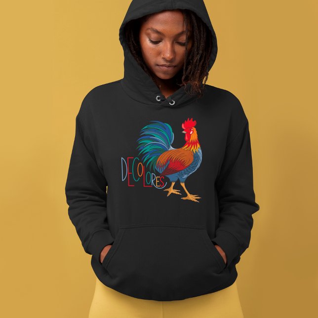 DeColores Cursillo Colorful Rooster Hoodie (Creator Uploaded)
