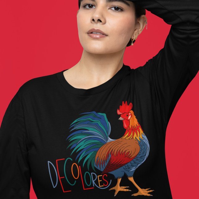 DeColores Cursillo Colorful Rooster T-Shirt (Creator Uploaded)