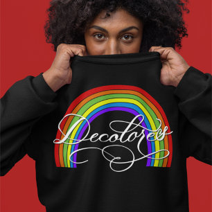 DeColores Cursillo Rainbow Faith Religion Sweatshirt