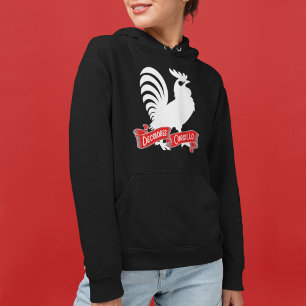 DeColores Cursillo Rooster Silhouette with Banner Hoodie