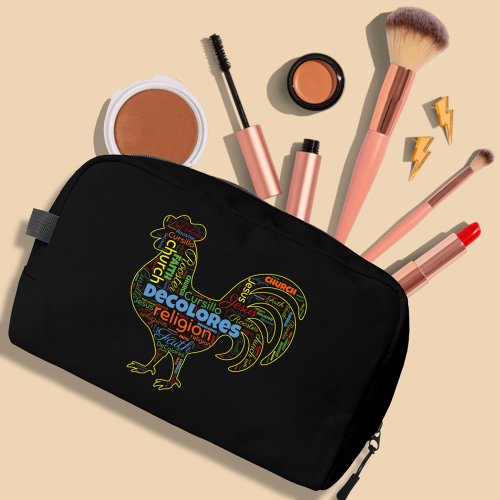 DeColores Cursillo Rooster Word Cloud  Dopp Kit