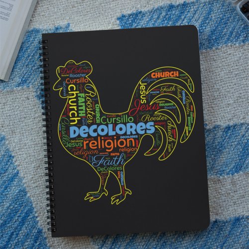 DeColores Cursillo Rooster Word Cloud  Notebook