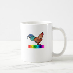 DeColores Rooster Coffee Mug