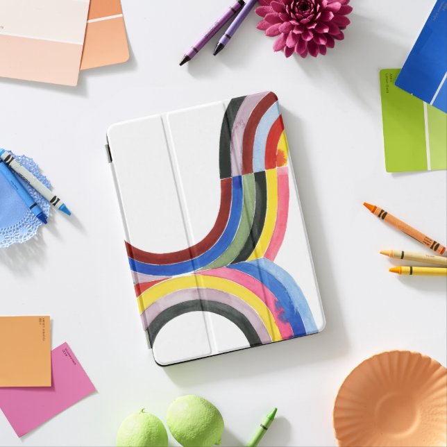 Deconstructed Rainbow - Vertical iPad Pro Cover (Desk)