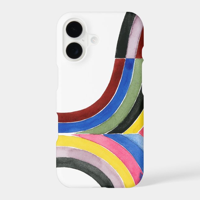 Deconstructed Rainbow - Vertical Iphone Case (Back)
