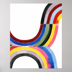 Deconstructed Rainbow - Vertical Poster