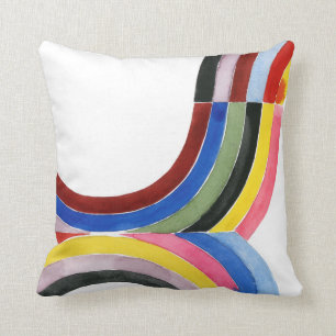 Deconstructed Rainbow - Vertical Throw Pillow