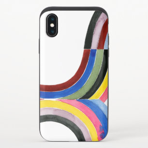 Deconstructed Rainbow - Vertical iPhone X Slider Case