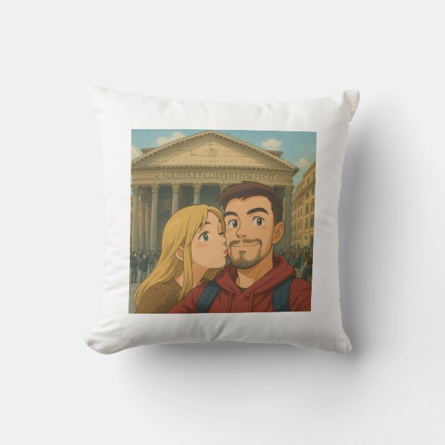 Decor box throw pillow (Front)