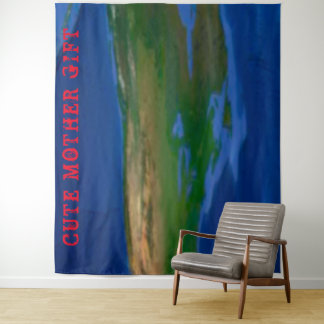 DECOR_Room_CUTE MOTHER GIFT_DARKBLUE_RMDESIGNFLO55 Tapestry