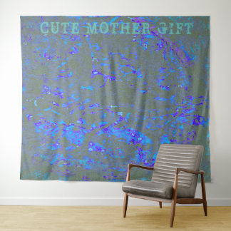 DECOR_Room_CUTE MOTHER GIFT_GRAY_RMDESIGNFLO55  Tapestry