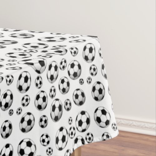 Decor Soccer Ball Tablecloth