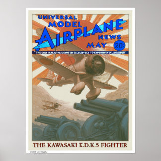 DECOR: VINTAGE MAGAZINE ILLUSTRATION POSTER