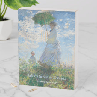 Decor: Wooden Box Sign - Madame Monet
