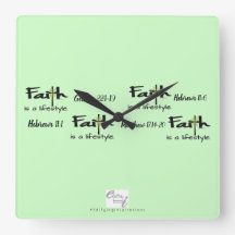 Decorable Inspiration: "Faith is a Lifestyle" Big