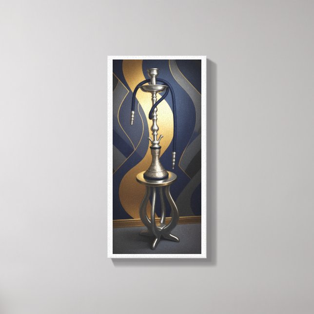 decoración lienzo HOOKAH arte oriental Canvas Print (Front)