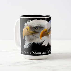 Decorah Eagles: Mom and DM2 Two-Tone Coffee Mug