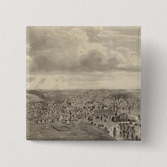 Decorah, Winnesheik Co, Iowa Button (Front)