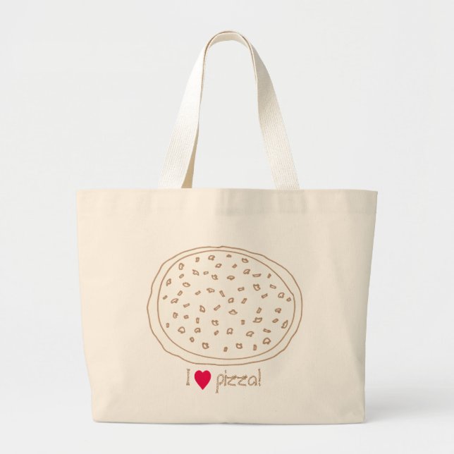 Decorate your own Pizza with Toppings, Bags (Front)