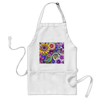 decorated adult apron